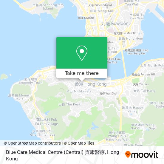 Blue Care Medical Centre (Central) 寶康醫療 map