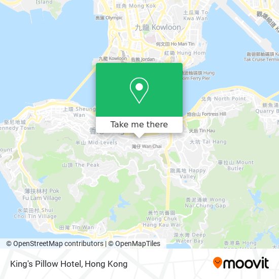 King's Pillow Hotel地圖