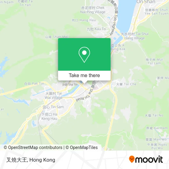 叉燒大王 map