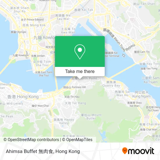 Ahimsa Buffet 無肉食 map