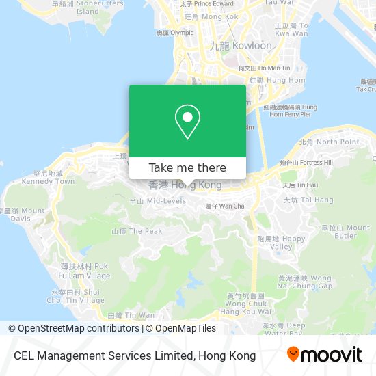 CEL Management Services Limited地圖