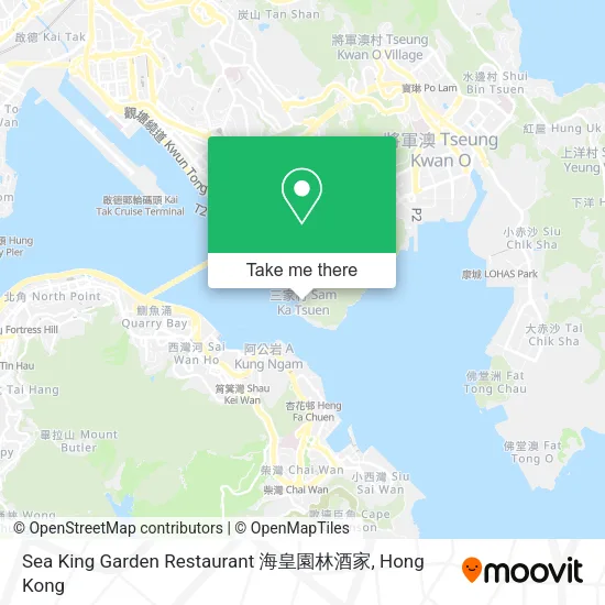 Sea King Garden Restaurant 海皇園林酒家地圖