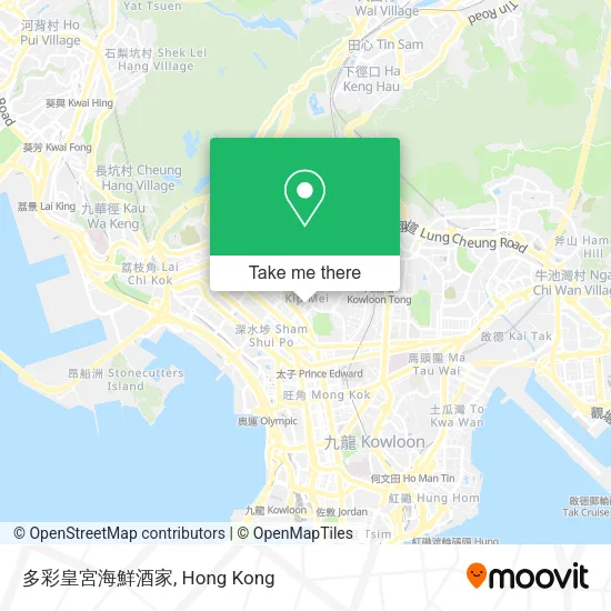 多彩皇宮海鮮酒家地圖