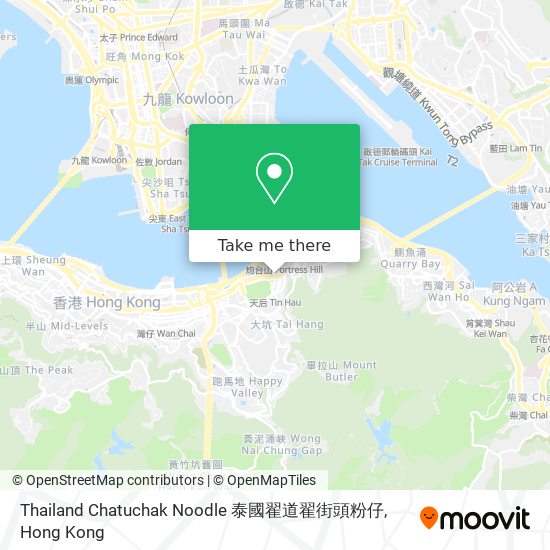 Thailand Chatuchak Noodle 泰國翟道翟街頭粉仔 map