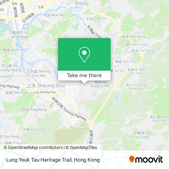 Lung Yeuk Tau Heritage Trail map