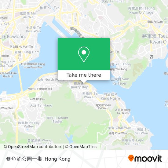 鲗鱼涌公园一期 map