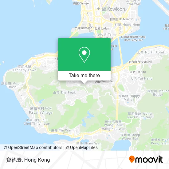 寶德臺 map
