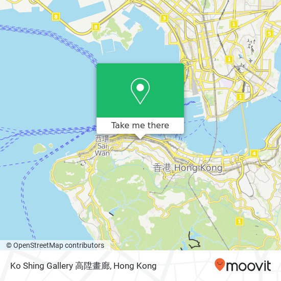 Ko Shing Gallery 高陞畫廊 map