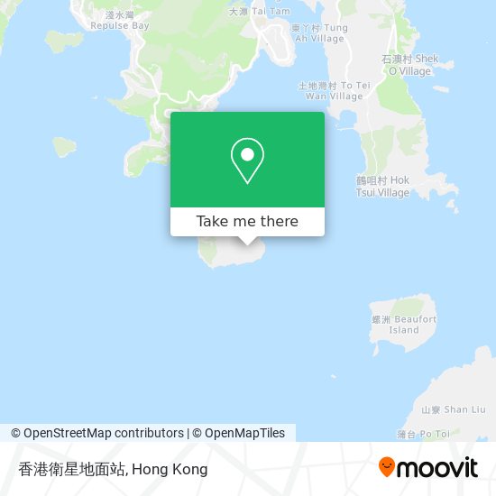 香港衛星地面站 map