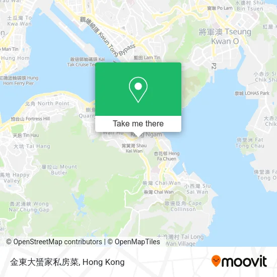 金東大蜑家私房菜地圖