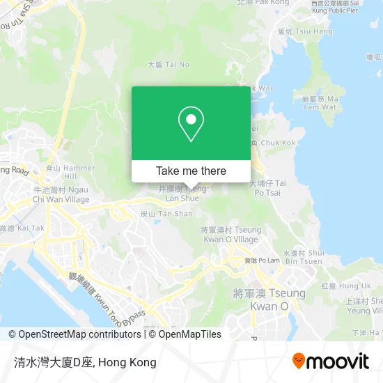 清水灣大廈D座地圖