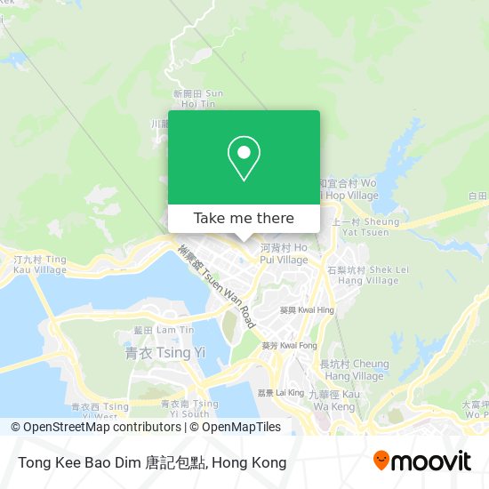 Tong Kee Bao Dim 唐記包點 map