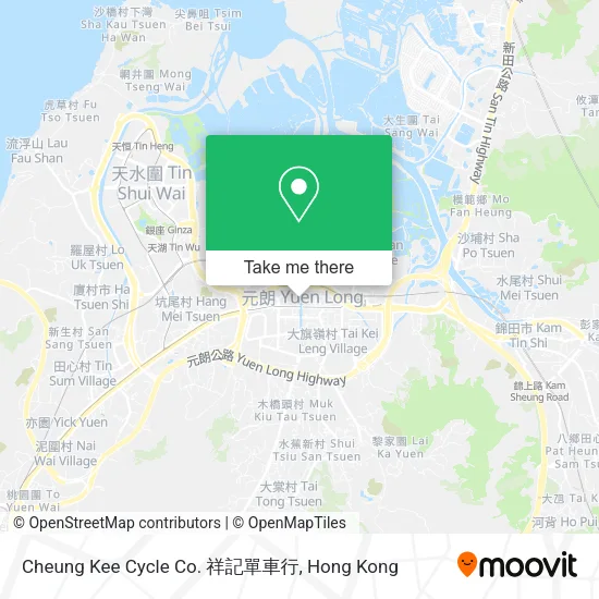 Cheung Kee Cycle Co. 祥記單車行 map