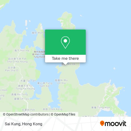 Sai Kung map