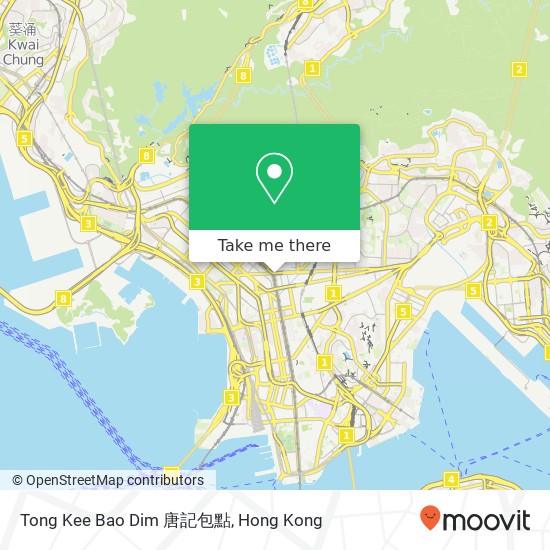 Tong Kee Bao Dim 唐記包點 map