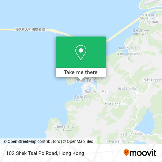 102 Shek Tsai Po Road map
