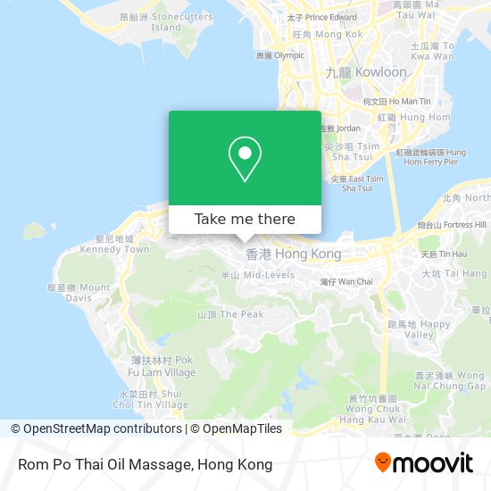 Rom Po Thai Oil Massage map