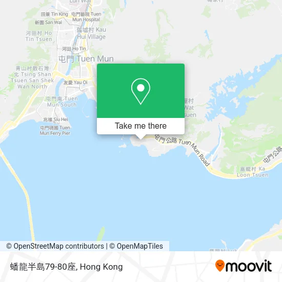 蟠龍半島79-80座地圖