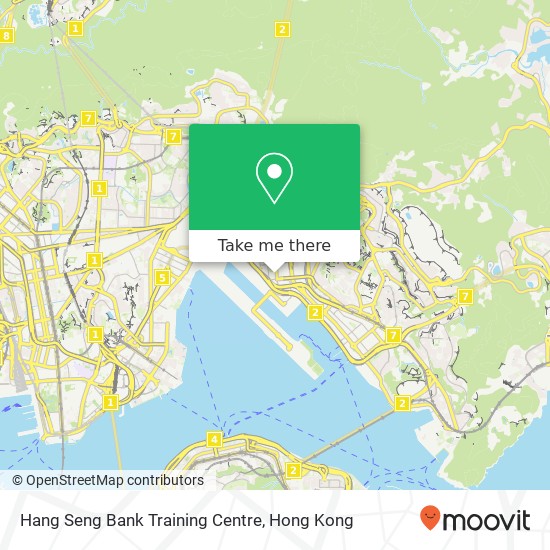 Hang Seng Bank Training Centre map