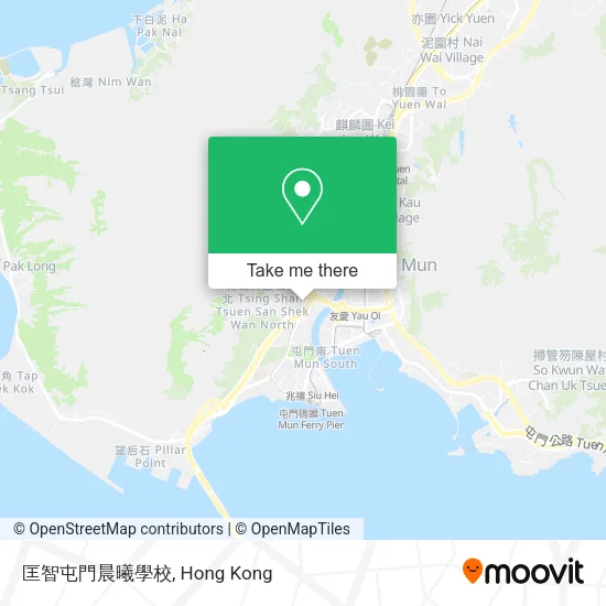 匡智屯門晨曦學校地圖