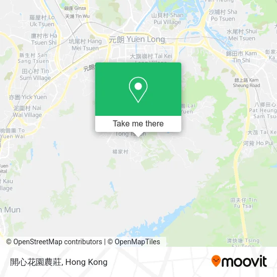 開心花園農莊 map