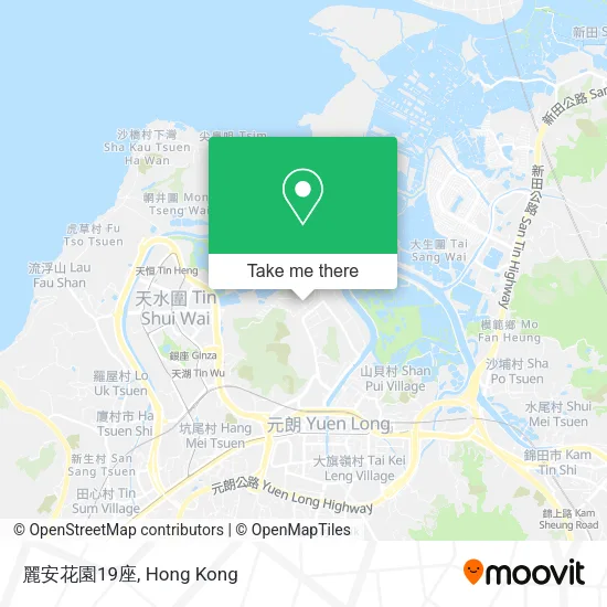 麗安花園19座 map