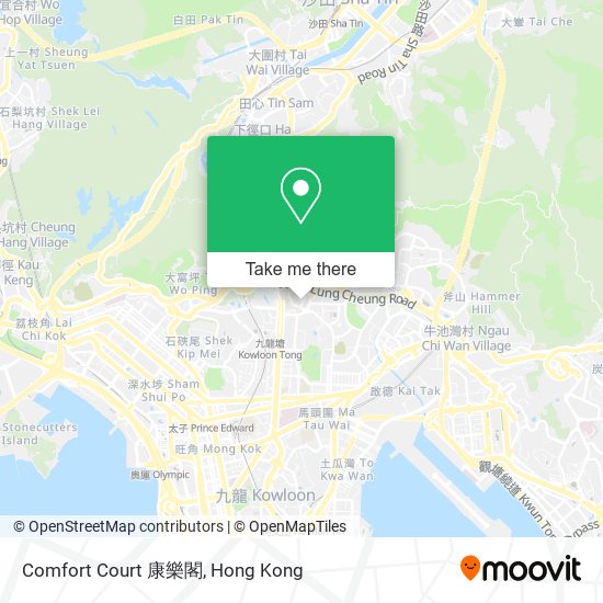 Comfort Court 康樂閣 map