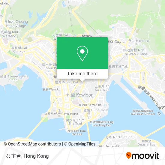 公主台 map