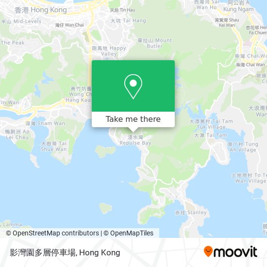 影灣園多層停車場 map