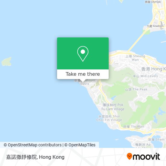 嘉諾撒靜修院 map