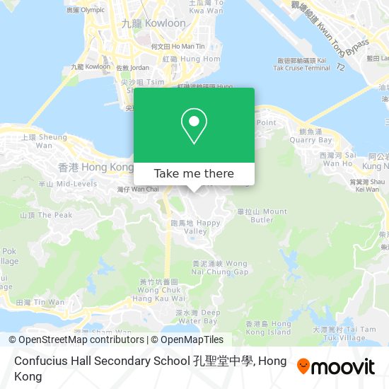 Confucius Hall Secondary School 孔聖堂中學 map