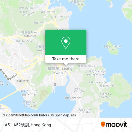 A51-A52號舖 map