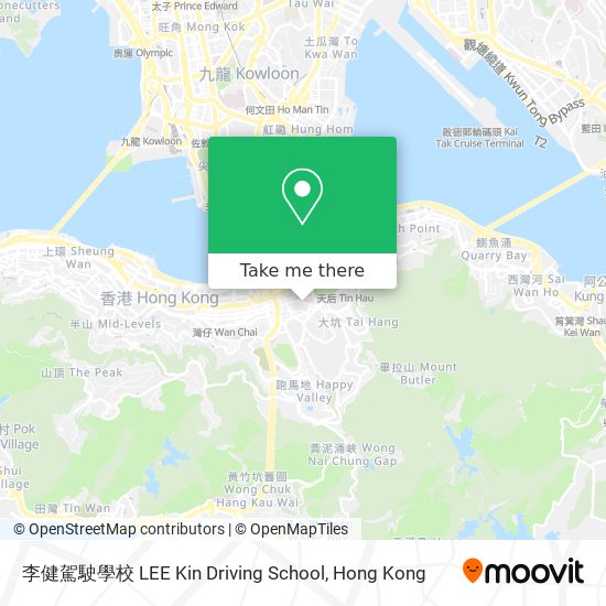 李健駕駛學校 LEE Kin Driving School map