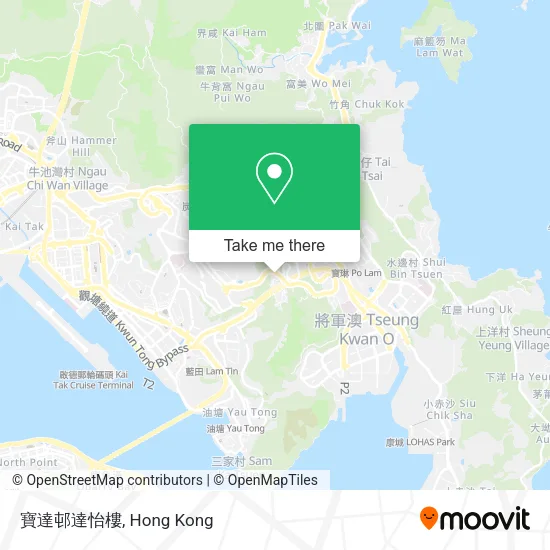 寶達邨達怡樓地圖