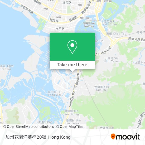 加州花園洋葵徑20號 map