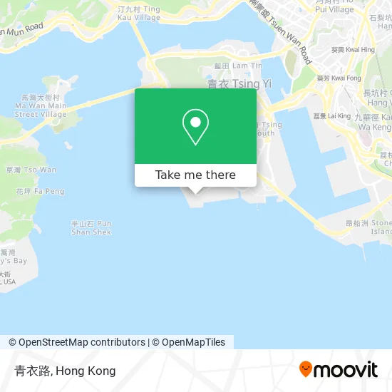 青衣路地圖