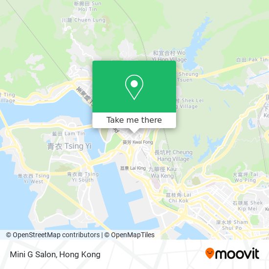 Mini G Salon地圖