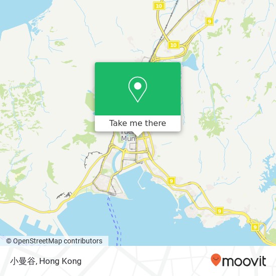 小曼谷 map