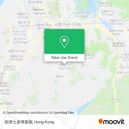 朗屏士多啤梨園 map