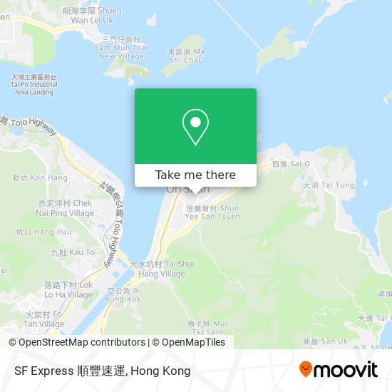 SF Express 順豐速運 map