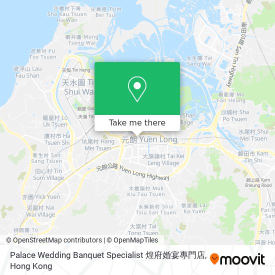 Palace Wedding Banquet Specialist 煌府婚宴專門店 map