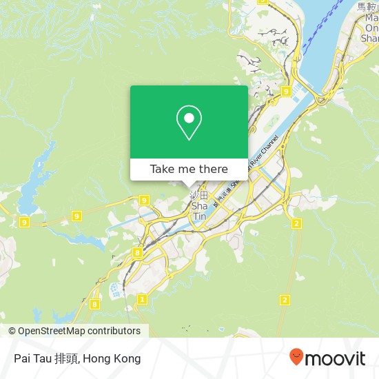 Pai Tau 排頭 map