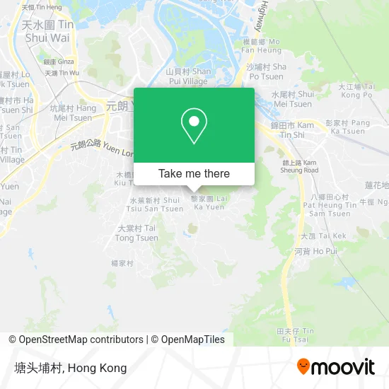 塘头埔村地圖
