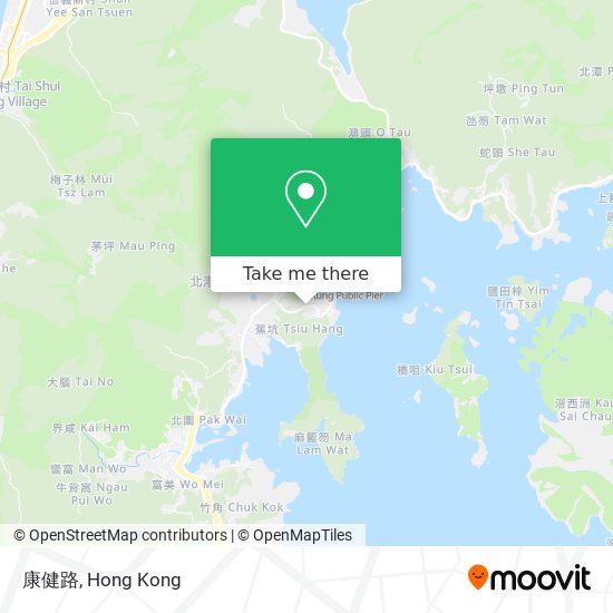 康健路 map