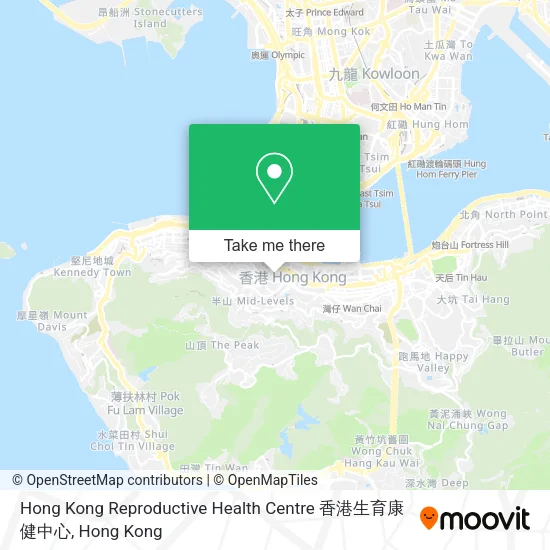 Hong Kong Reproductive Health Centre 香港生育康健中心 map