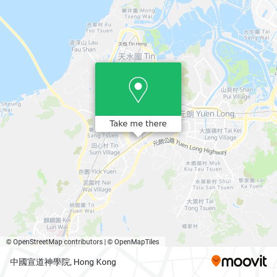 中國宣道神學院 map