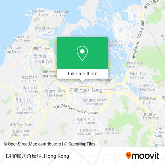 朗屏邨八角廣場 map