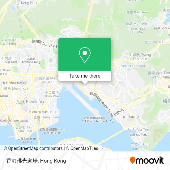 香港佛光道場 map