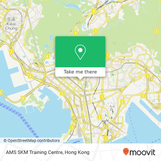 AMS SKM Training Centre map