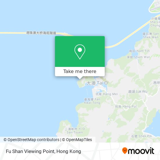 Fu Shan Viewing Point map